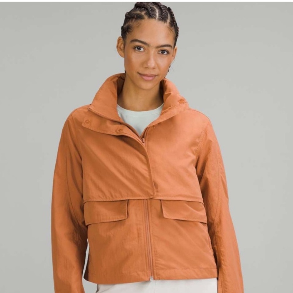 Lululemon always effortless jacket desert sun